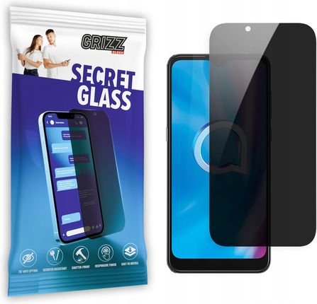 Grizz Glass Sekretne Szkło Prywatyzujące Do Alcatel 1S 2020