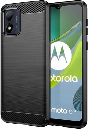 Xgsm Etui Pancerne Karbon Do Motorola Moto E13 Szkło