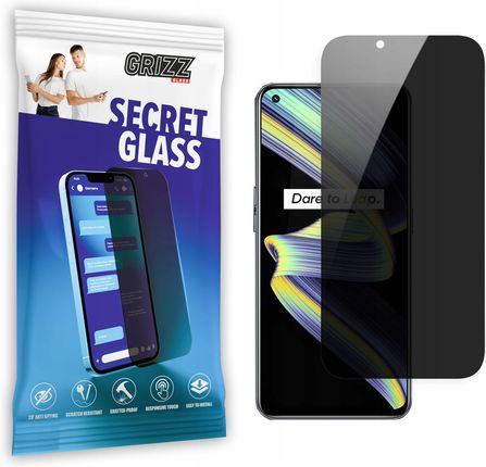Grizz Glass Sekretne Szkło Prywatyzujące Do Realme X7 Max 5G