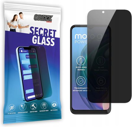 Grizz Glass Sekretne Szkło Prywatyzujące Do Motorola G10 Power