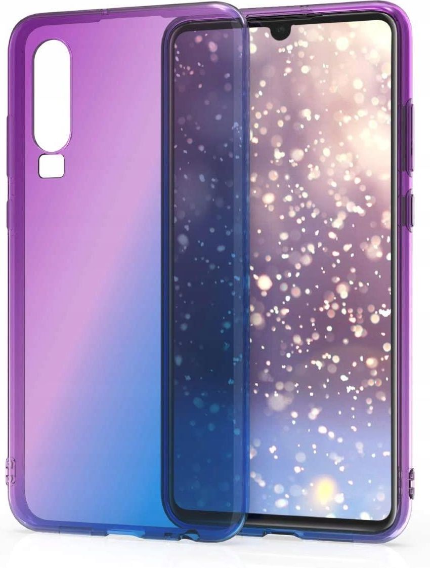 Cover Kwmobile Per Huawei P30 Lite E P30 Lite New Edition - Custodia In Silicone TPU Nero, Morbida, Antiscivolo E Antiurto