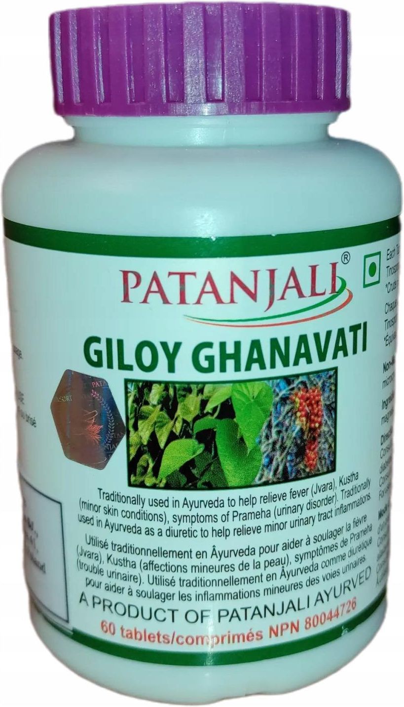 Patanjali Giloy Ghanvati 60 Tabl Opinie i ceny na Ceneo.pl
