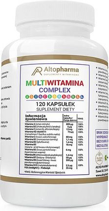Alto Pharma Multiwitamina Complex Adek Wit C B 120Kaps