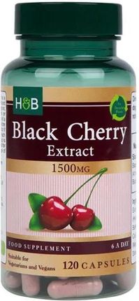 Holland & Barrett Black Cherry Extract 1500Mg 120 Kaps