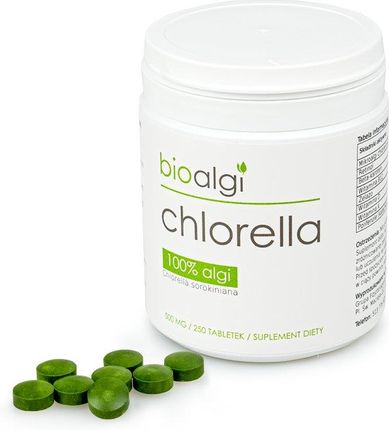 Bioalgi Chlorella 250 Tabl