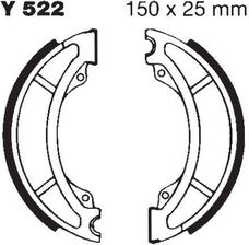 Zdjęcie Ebc Szczęki Hamulcowe Y522 Do Yamaha Dt 250 Mx 400 Sr Xt 500 - Nowa Sól