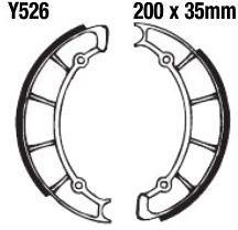 Zdjęcie Ebc Szczęki Hamulcowe Y526 Do Yamaha Sr 500 Sp Hamulec Bębnowy - Zbąszynek