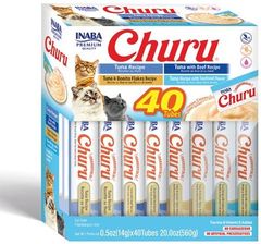 Inaba Cat Churu Mix z Tuńczykiem 40x14g