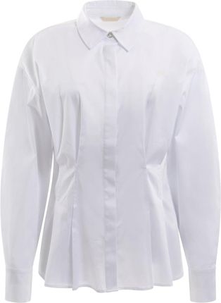 Damska Koszula Guess LS Agata Corset Solid Shirt W3Yh51We2Q0-G011 – Biały