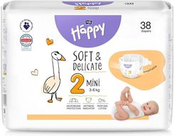 Zdjęcie Pieluszki Bella Happy 2 Mini 3-6 kg 38 szt. - Wrocław
