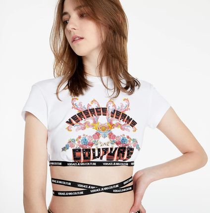 Versace Jeans Couture W 15 Crystal T-shirt White