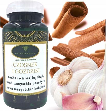 Goldbrudherbs Czosnek I Goździki Usuń Pasożyty Grzyby 90kaps.