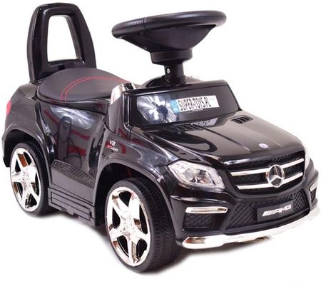Super-Toys Mercedes Gl63 Amg Jeździk, Pchacz Miękkie Koła Siedzenie /1578Basic Czarny