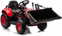 Zdjęcie Lean Cars Traktor Na Akumulator 2X45W Przyczepka Łyżka Czerwony - Brzesko