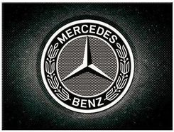 Zdjęcie Nostalgic Art Magnes Mercedes-Benz Logo Black 14390 Nar14390 - Babimost