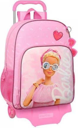 Barbie Torba Szkolna Z Kółkami Girl Różowy 14 L
