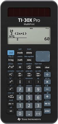 Texas Kalkulator Instruments Ti-30X Pro Mathprint (TI30X)