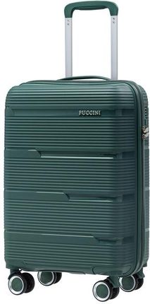 Mała walizka kabinowa PUCCINI Casablanca PP023C 5 zielona