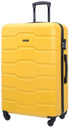 Duża walizka PUCCINI ALICANTE ABS024A 6 Żółta