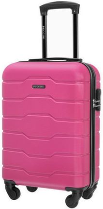 Mała kabinowa walizka PUCCINI ALICANTE ABS024C 3A Różowa