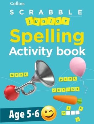 SCRABBLE (TM) Junior Spelling Activity book Age 5-6 Collins Scrabble