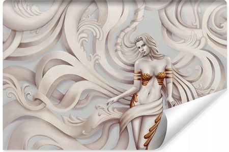 Muralo Bogini Meduza Kobieta Ornamenty 360x240