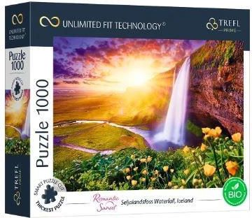 Trefl Puzzle Unlimited Fit Technology 1000el. Seljalandsfoss Wodospad Islandii 10756