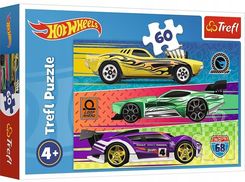 Zdjęcie Trefl Puzzle Hot Wheels 60el. Wyścig 17389 - Barlinek