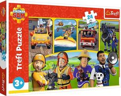 Zdjęcie Trefl Puzzle maxi 24el. Strażak Sam i przyjaciele 14356 - Bochnia