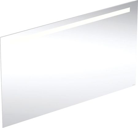 GEBERIT Option Basic Square Podświetlane lustro, B120cm, H70cm, T3.2cm, oświetlenie u góry, Aluminium anodyzowane 502810001