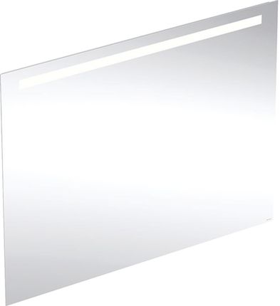 GEBERIT Option Basic Square Podświetlane lustro, B120cm, H90cm, T3.2cm, oświetlenie u góry, Aluminium anodyzowane 502815001