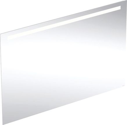 GEBERIT Option Basic Square Podświetlane lustro, B140cm, H90cm, T3.2cm, oświetlenie u góry, Aluminium anodyzowane 502816001