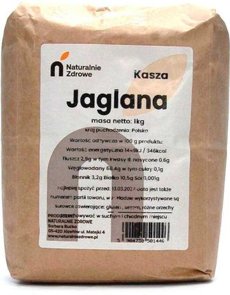 Naturalnie Zdrowe Kasza Jaglana Polska 1kg