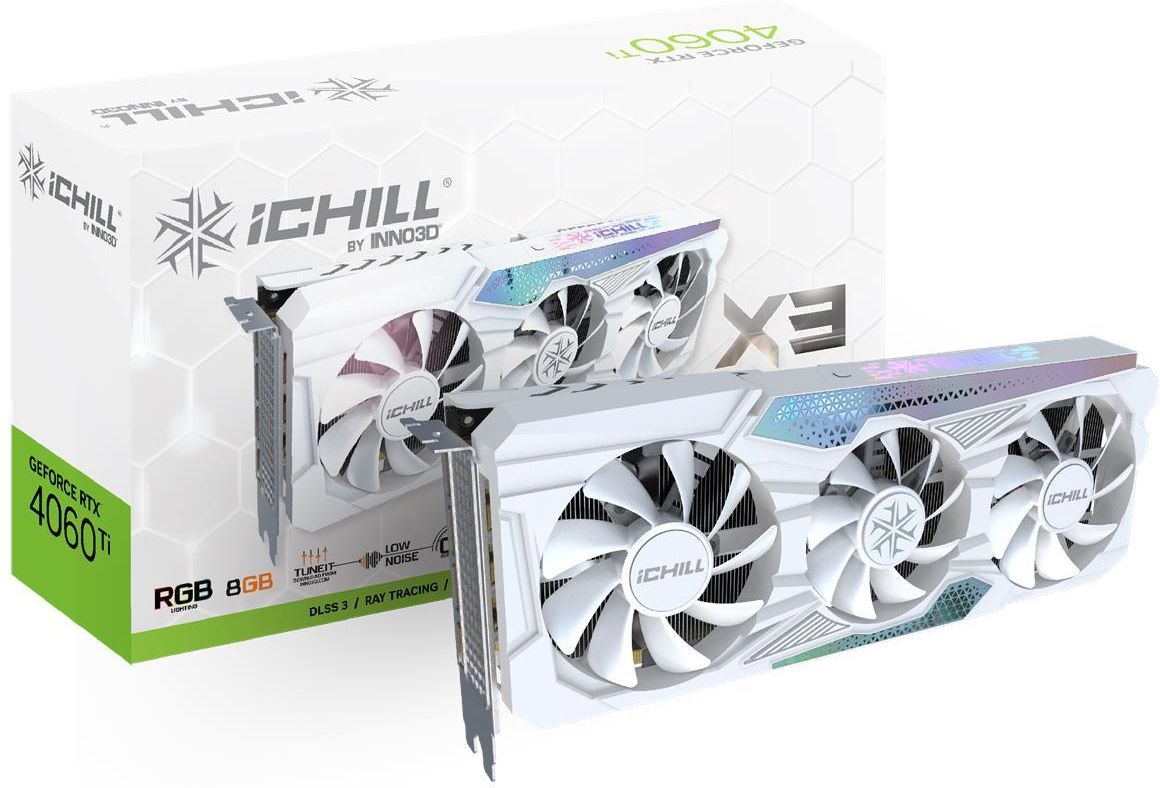 Inno3D GeForce RTX 4060 Ti iChill X3 8GB GDDR6
