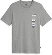 Męska Koszulka z krótkim rękawem Puma Graphics Vertical Tee 67718703 – Szary