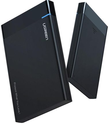 Ugreen HDD/SSD 2,5" US221, SATA 3.0, USB-C, 50cm (czarna) (51483)