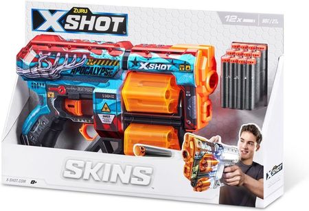 X-Shot Wyrzutnia Wzór G Skins-Dread (12 Strzałek)