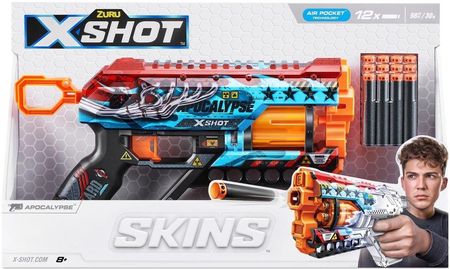 X-Shot Wyrzutnia Skins Griefer Apocalypse 12 Strzałek