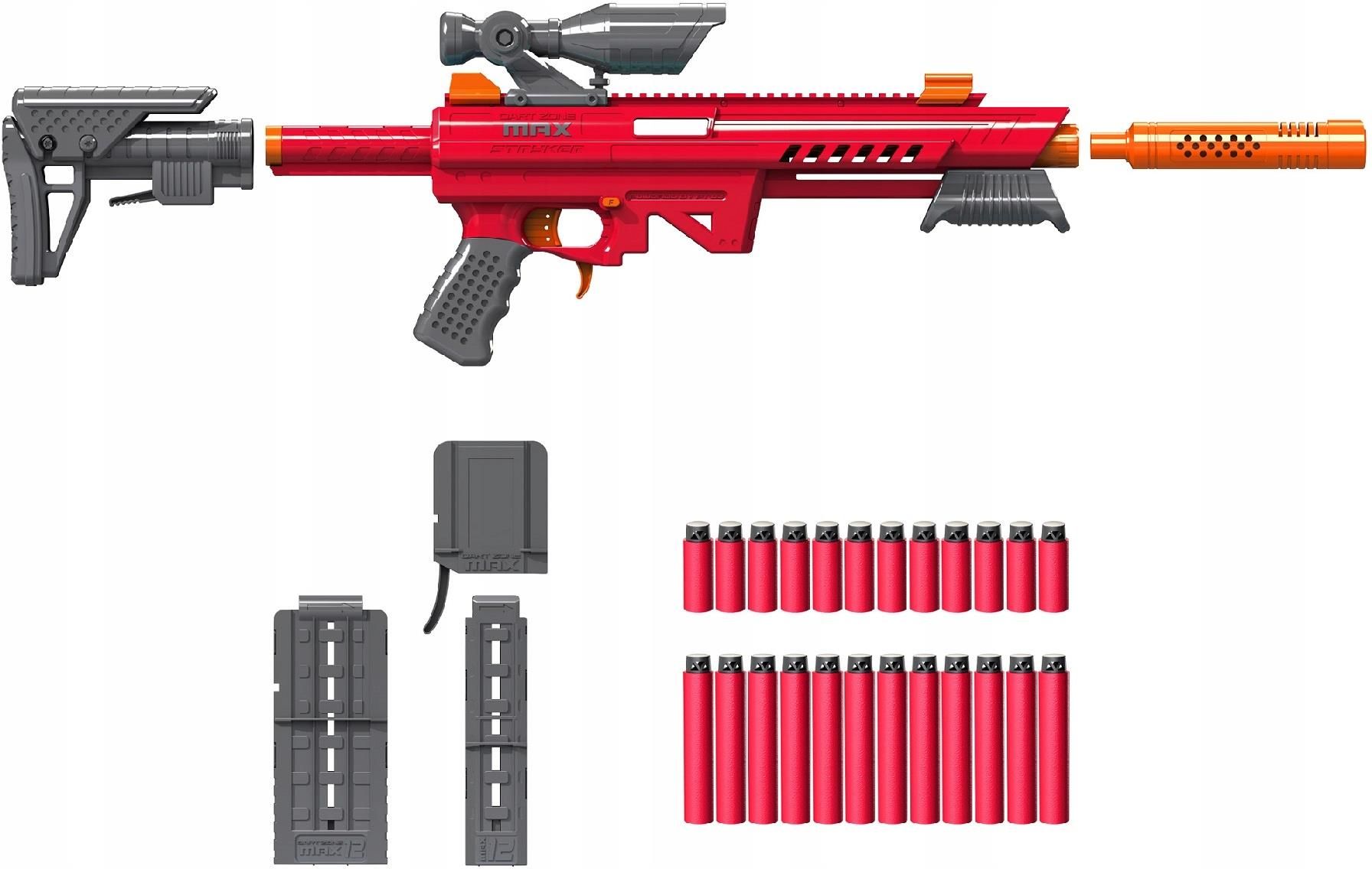 Dart Zone Karabin Wurzutnia Max Stryker 66010 - Ceny i