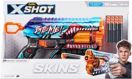 X-Shot Wyrzutnia Skins Griefer Thrasher 12 Strzałek