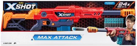 X-Shot Wyrzutnia Excel Max Attack 24 Strzałek