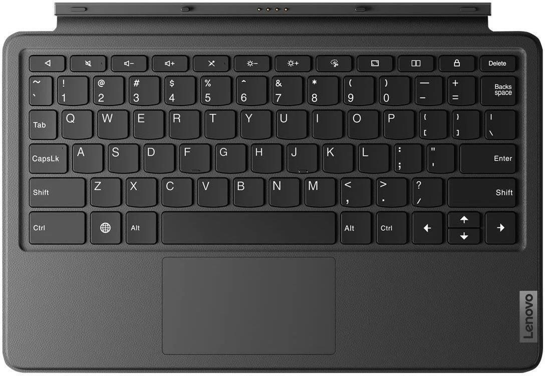 Podzespoły do laptopa Lenovo Keyboard With Trackpad Grey Klawiatury