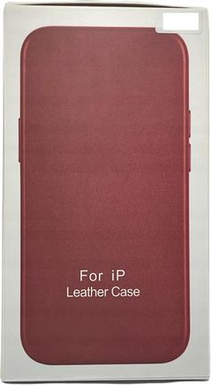 Etui Case Leather Skórzane do Apple iPhone Xs Max