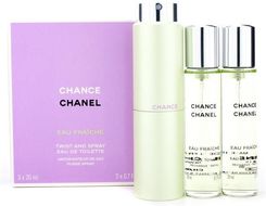 Perfumy Chanel Chance Eau Fraiche Woda Toaletowa 3 x 20 ml - zdjęcie 1