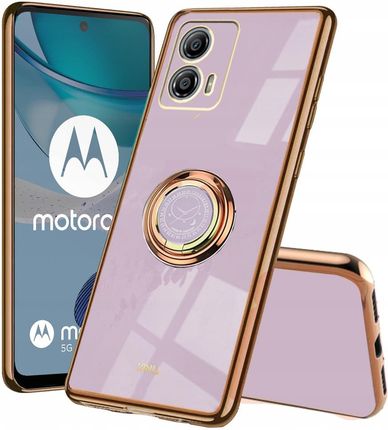 Xgsm Etui Glamour Ring Do Motorola Moto G53 5G Szkło