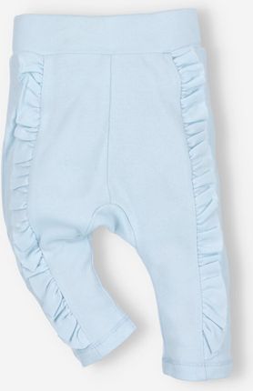 Spodnie niemowlęce SUNNY z bawełny organicznej dla dziewczynki