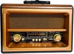 Zdjęcie Radio Vintage FM akumulatorowe z Bluetooth USB - Bisztynek