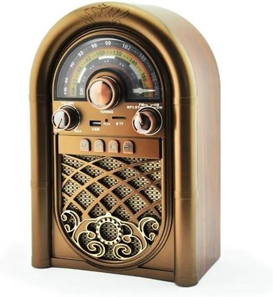 Radio Szafa Vintage FM akumulatorowe z Bluetooth USB