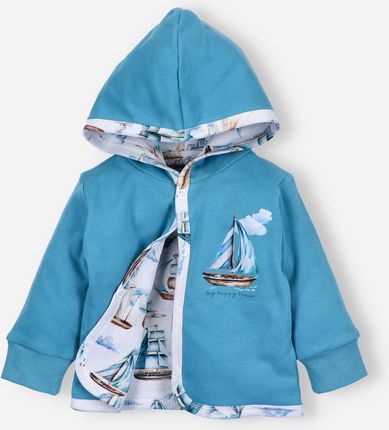 Bluza niemowlęca SHIP z bawełny organicznej dla chłopca
