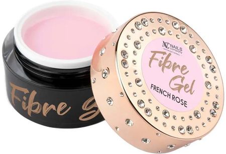 Żel Fibre Gel French Rose Nails Company 50 g - Kryształowe opakowanie